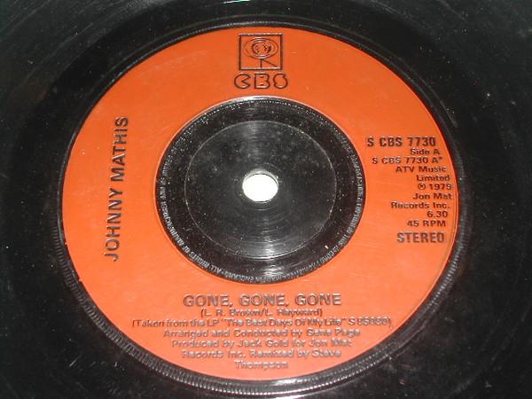 Johnny Mathis - Gone, Gone, Gone