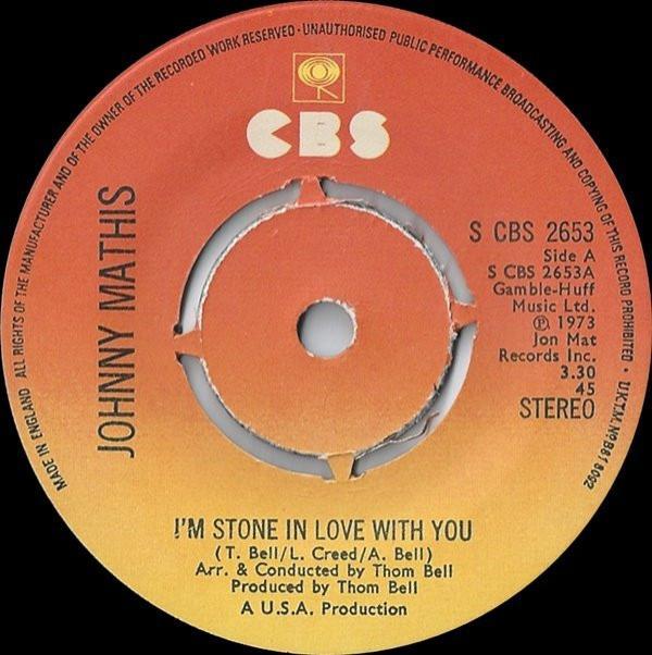 Johnny Mathis - I'm Stone In Love With You