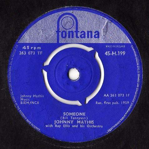 Johnny Mathis - Someone / They Say It's Wonderful