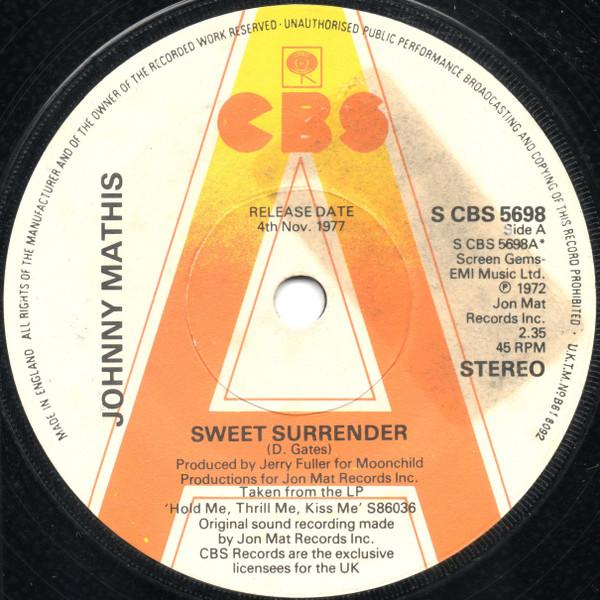 Johnny Mathis - Sweet Surrender