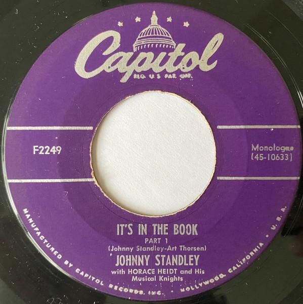 Johnny Standley - It's In The Book
