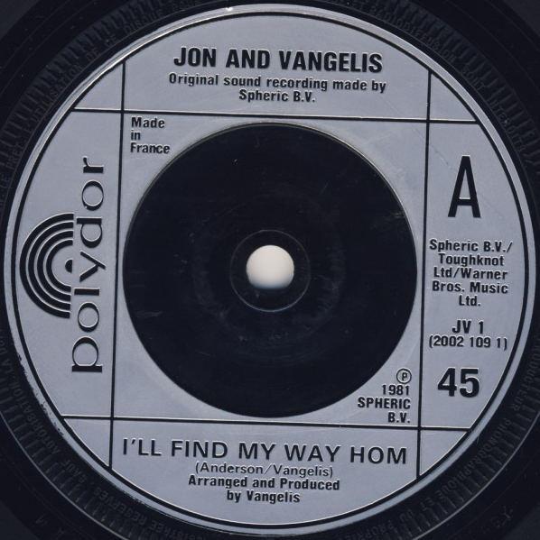 Jon & Vangelis - I'll Find My Way Home