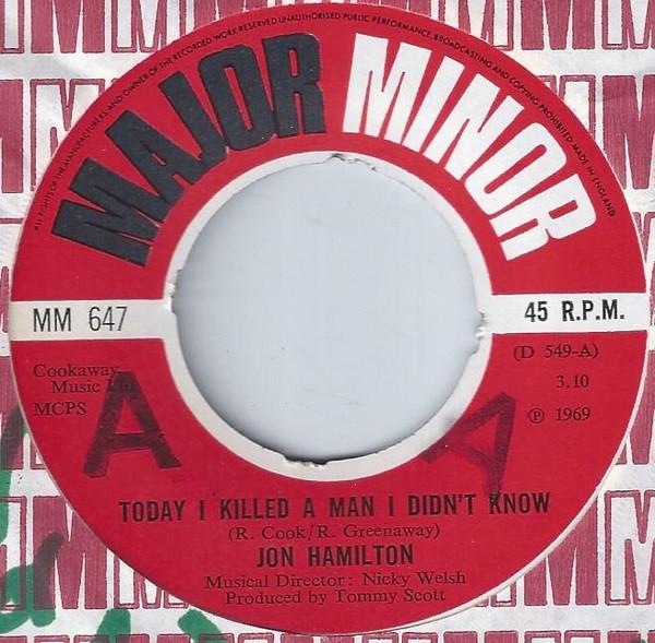 Jon Hamilton (2) - Today I Killed A Man I Didn't Know