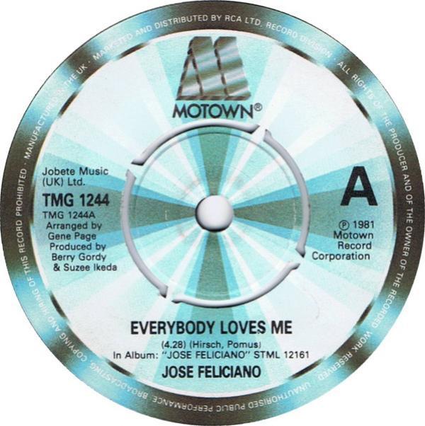 José Feliciano - Everybody Loves Me