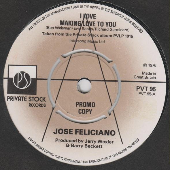José Feliciano - I Love Making Love To You