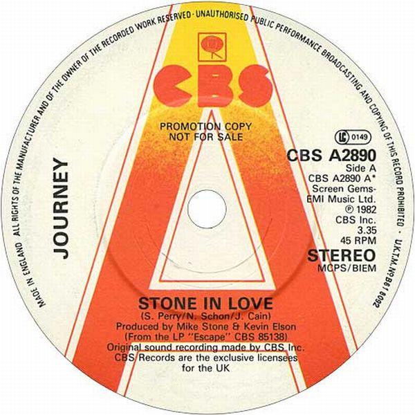 Journey - Stone In Love