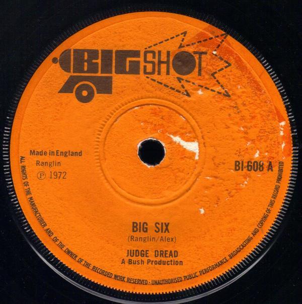 Judge Dread - Big Six / One Armed Bandit