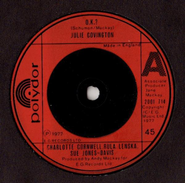 Julie Covington, Rula Lenska, Charlotte Cornwell, Sue Jones-Davies - O.K.?