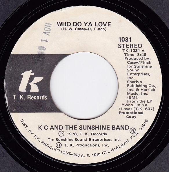 KC & The Sunshine Band - Who Do Ya Love