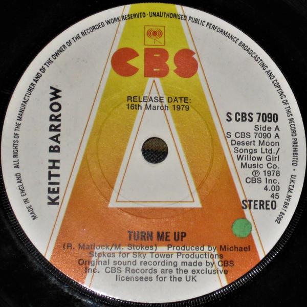 Keith Barrow - Turn Me Up