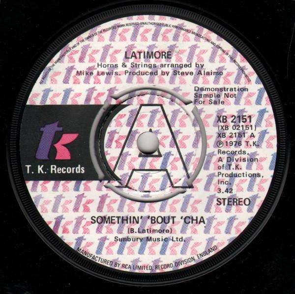 Latimore  - Somethin' 'Bout 'Cha