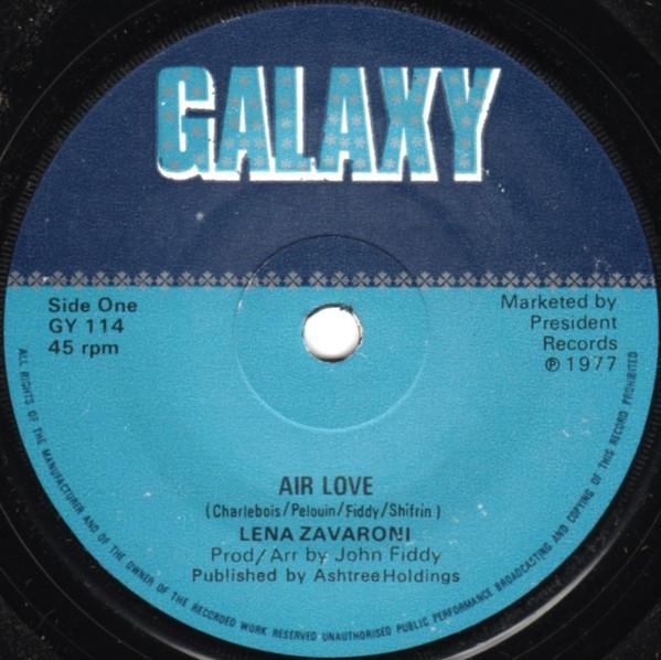 Lena Zavaroni - Air Love / Pinch Me I'm Dreaming