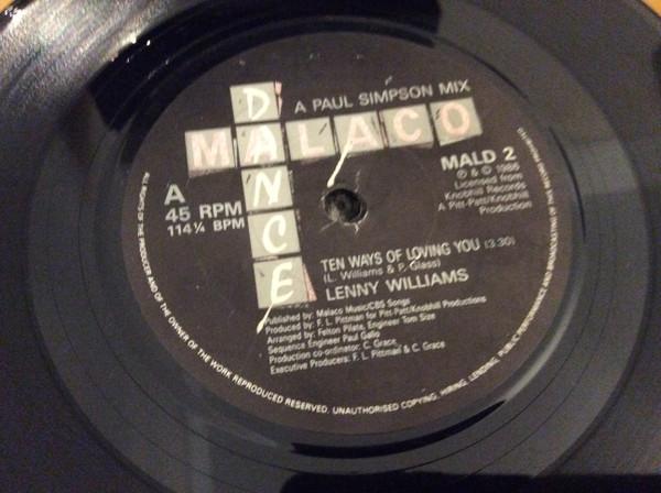 Lenny Williams - Ten Ways Of Loving You