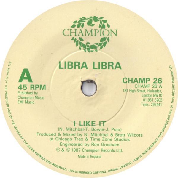 Libra Libra - I Like It