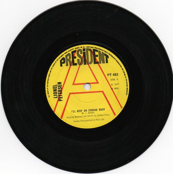 Lionel Petersen - I'll Keep On Coming Back / Freight Train