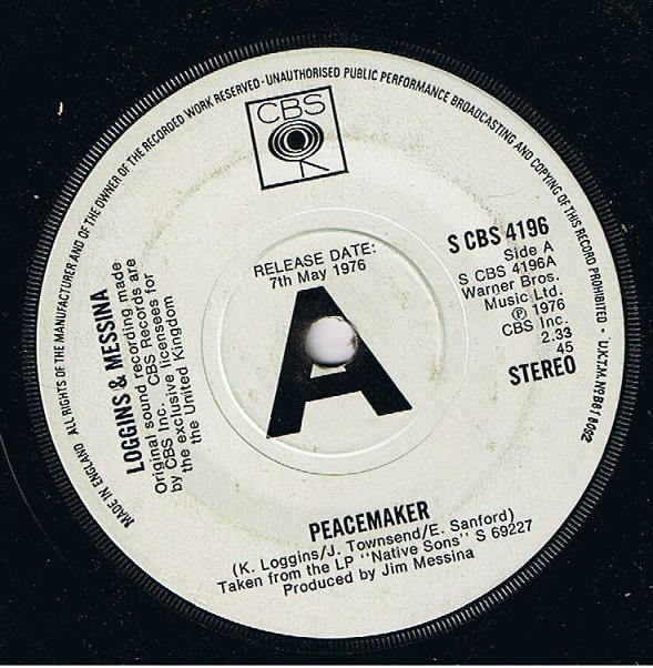 Loggins And Messina - Peacemaker