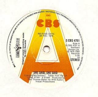 Lone Star (2) - She Said, She Said
