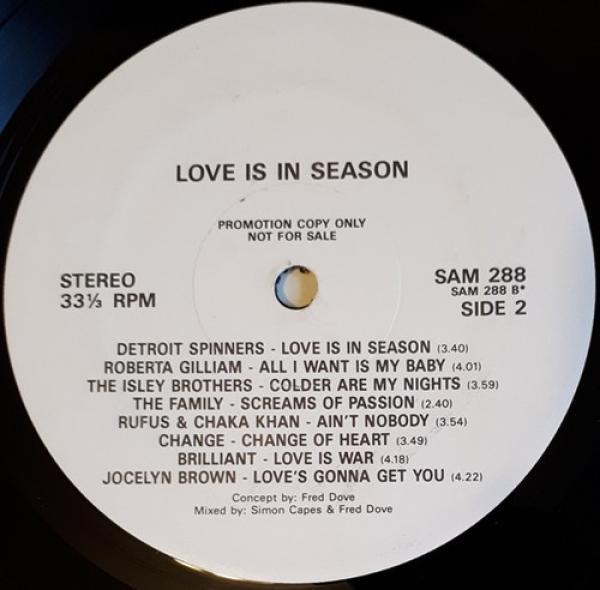 - Love Is In Season
