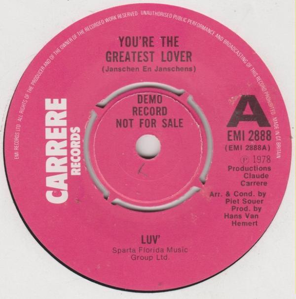 Luv' - You're The Greatest Lover