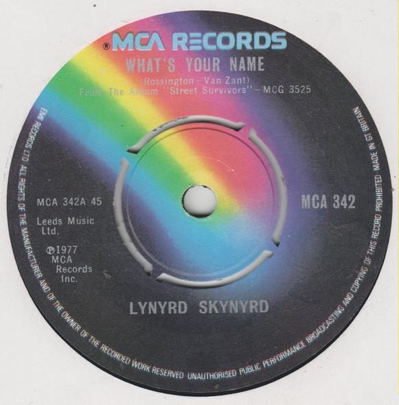 Lynyrd Skynyrd - What's Your Name