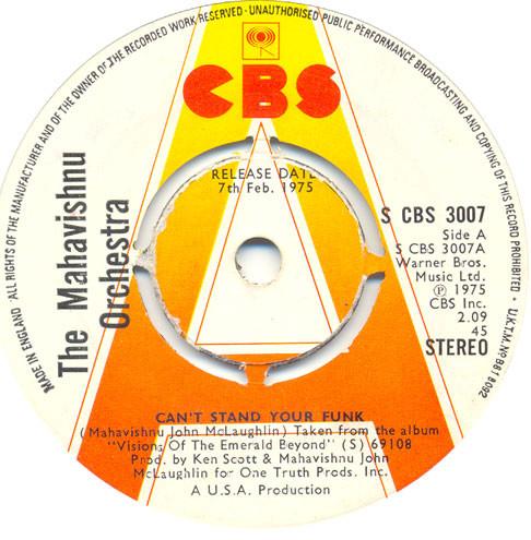 Mahavishnu Orchestra - Can't Stand Your Funk