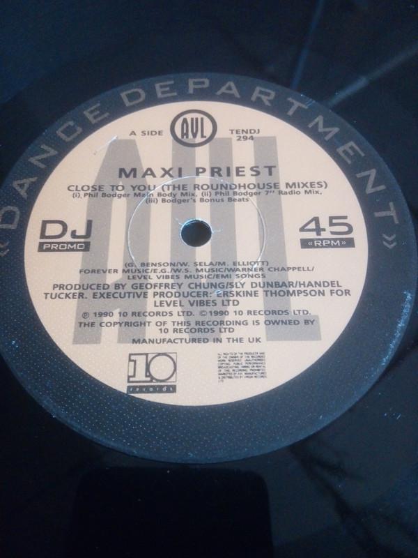 Maxi Priest - Close To You (The Roundhouse Mixes)