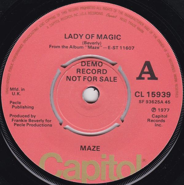 Maze Featuring Frankie Beverly - Lady Of Magic