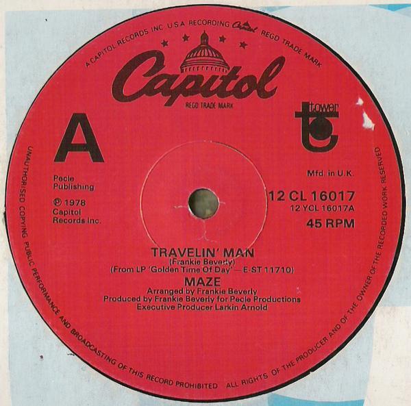 Maze Featuring Frankie Beverly - Travelin' Man