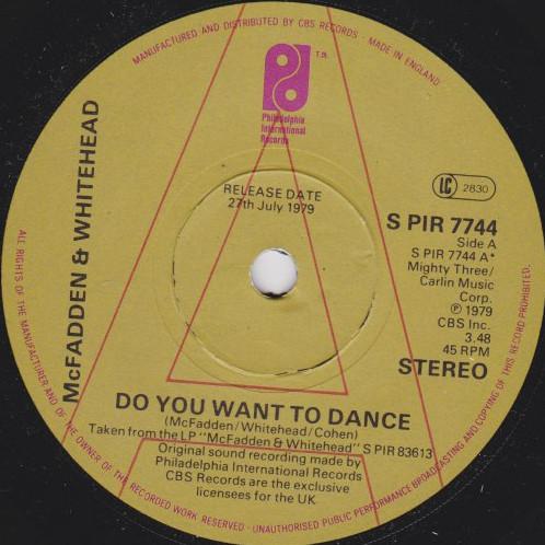 McFadden & Whitehead - Do You Want To Dance