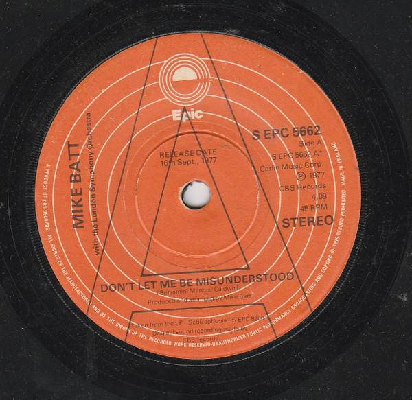 Mike Batt - Don't Let Me Be Misunderstood