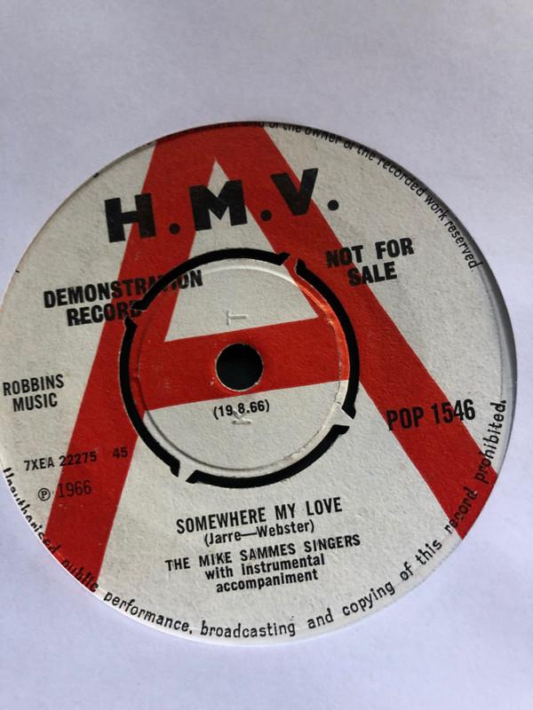 Mike Sammes Singers - Somewhere My Love