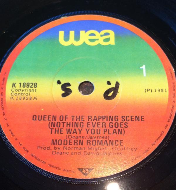 Modern Romance - Queen Of The Rapping Scene (Nothing Ever Goes The Way You Plan)