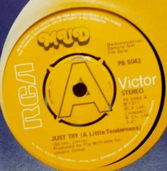 Mud - Just Try (A Little Tenderness)