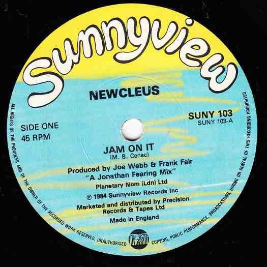 Newcleus - Jam On It