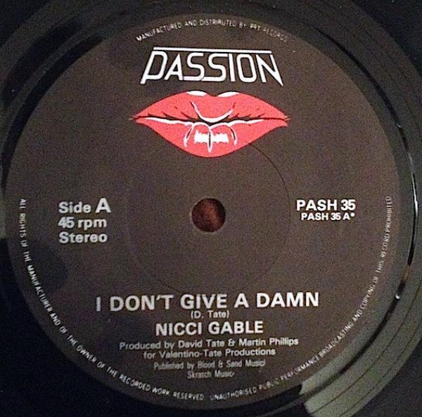 Nicci Gable - I Don't Give A Damn
