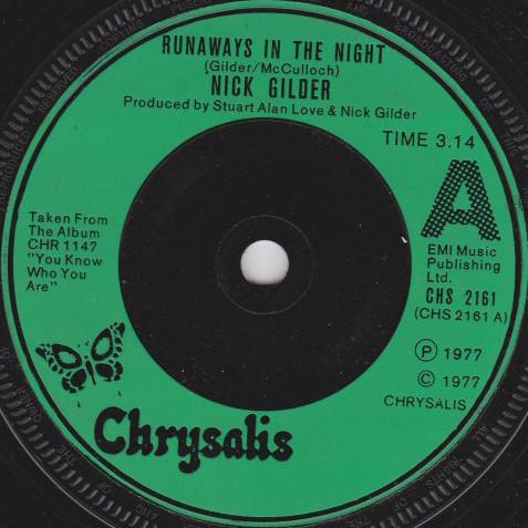 Nick Gilder - Runaways In The Night