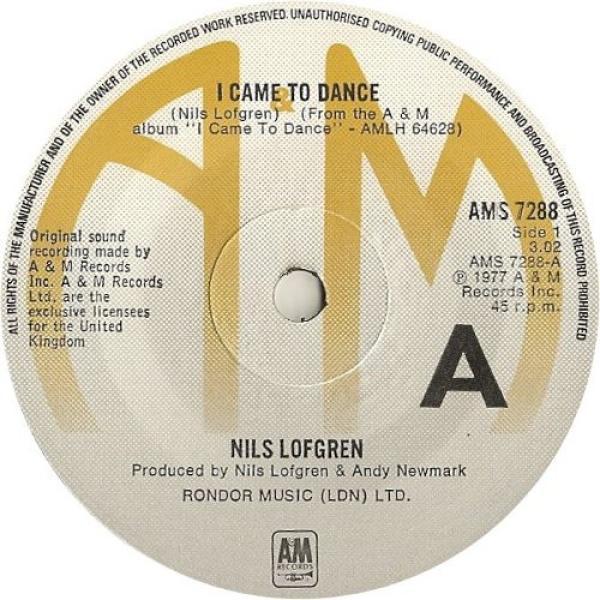 Nils Lofgren - I Came To Dance