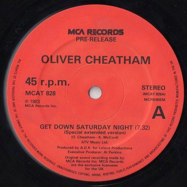 Oliver Cheatham - Get Down Saturday Night