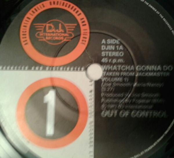 Out Of Control, Adonis, The Endless Poker's - Whatcha Gonna Do / The Poke