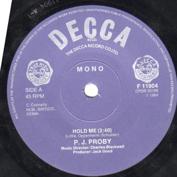 P.J. Proby - Hold Me