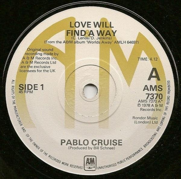 Pablo Cruise - Love Will Find A Way