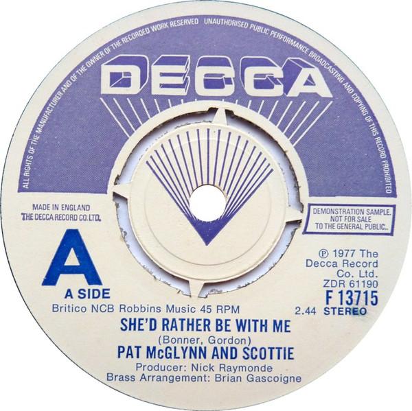 Pat McGlynn's Scotties - She'd Rather Be With Me