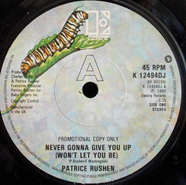 Patrice Rushen - Never Gonna Give You Up (Won't Let You Be)