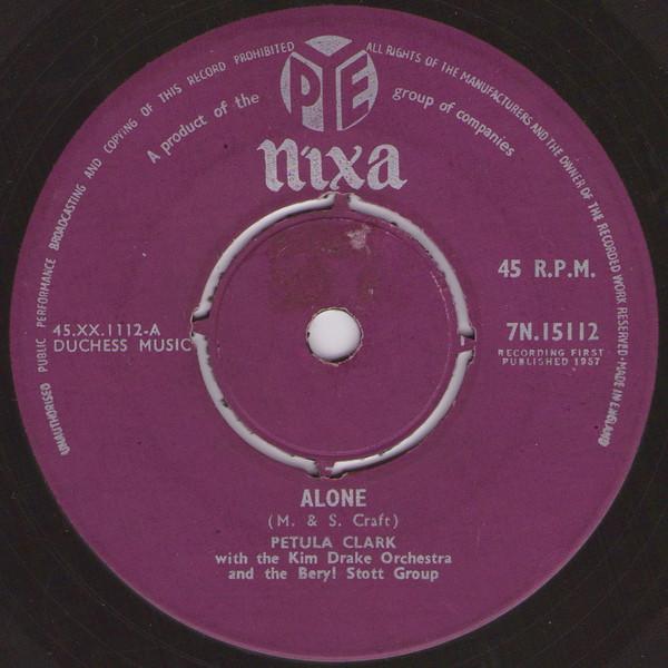 Petula Clark, Kim Drake Orchestra - Alone