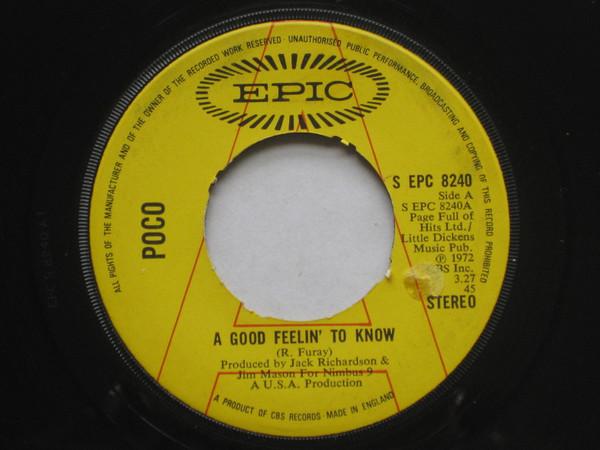 Poco (3) - A Good Feelin' To Know