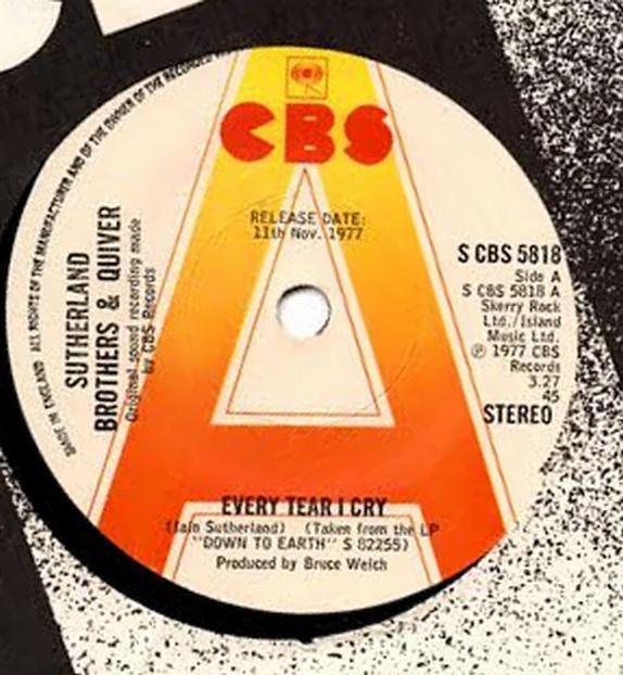 Quiver, Sutherland Brothers - Every Tear I Cry