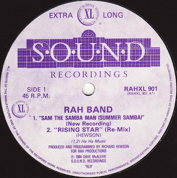 RAH Band - Sam The Samba Man / Rising Star / Dream Street
