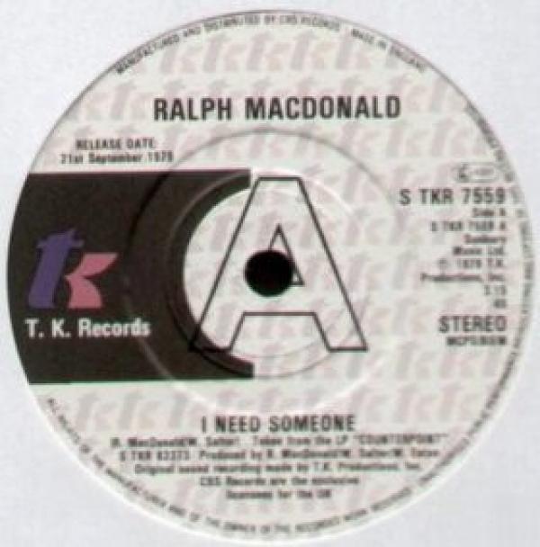 Ralph MacDonald - I Need Someone / Discolypso