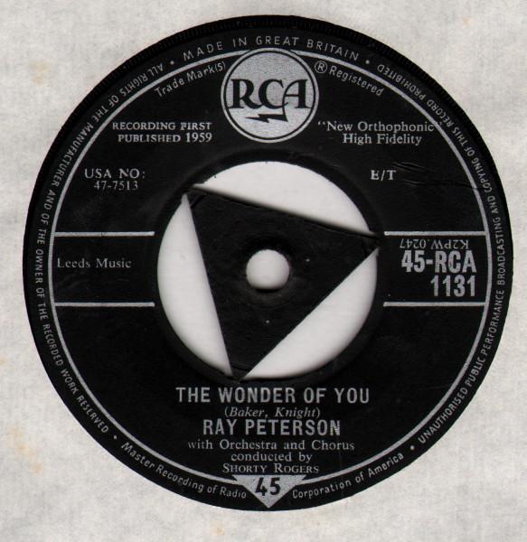 Ray Peterson - The Wonder Of You / I'm Gone