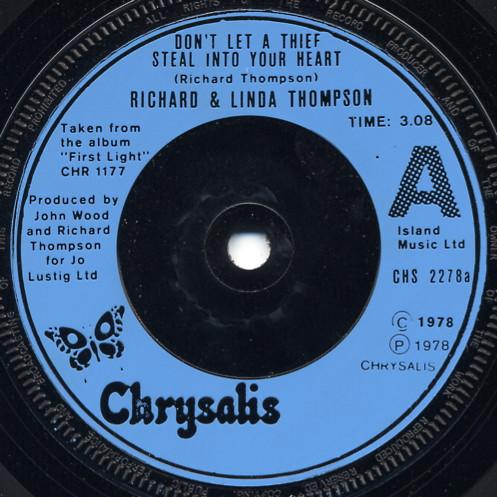 Richard & Linda Thompson - Don't Let A Thief Steal Into Your Heart